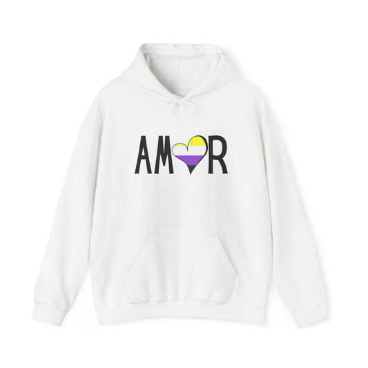 Amor Non Binary Hooded Sweatshirt