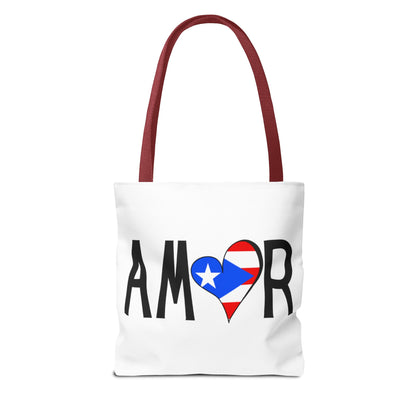 Amor  Puerto Rico Tote Bag
