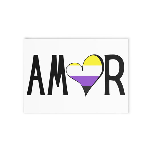 Amor Non Binary Greeting Card