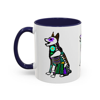Dia de los Muertos German Shepard Coffee Mug