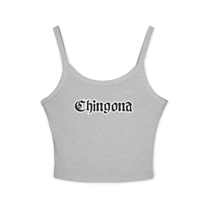 Chingona Spaghetti Strap Tank Top