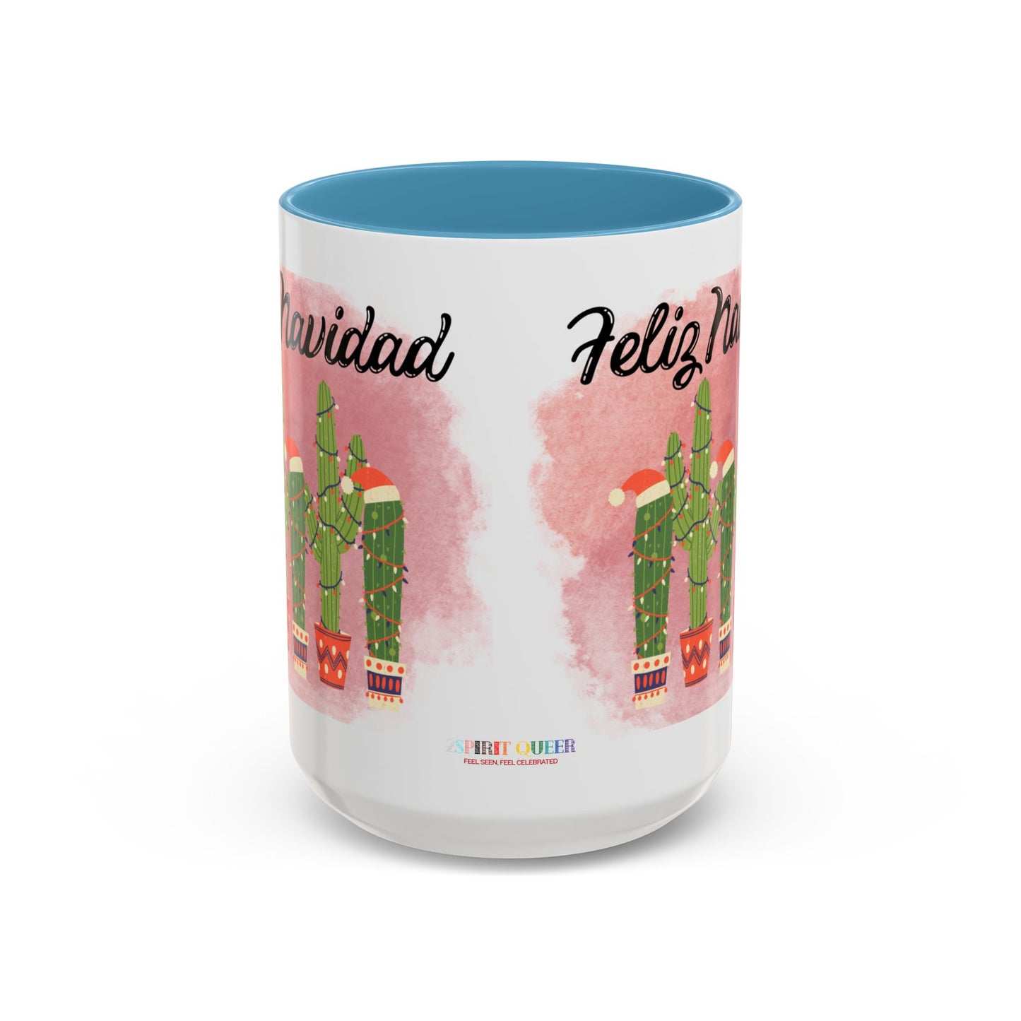 Feliz Navidad Cacti Coffee Mug