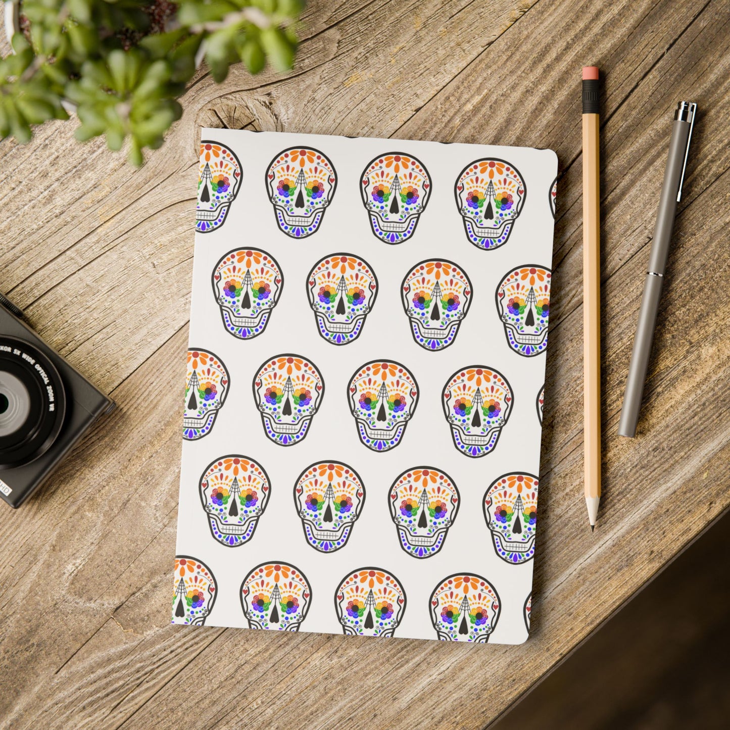 Queer Sugar Skull Softcover Journal