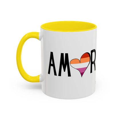 Amor Lesbian Coffee Mug