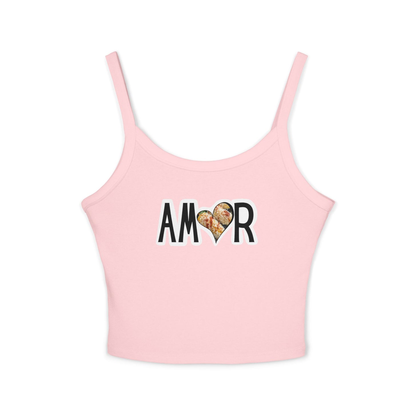 Amor Elote Spaghetti Strap Tank Top