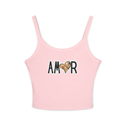 Amor Elote Spaghetti Strap Tank Top