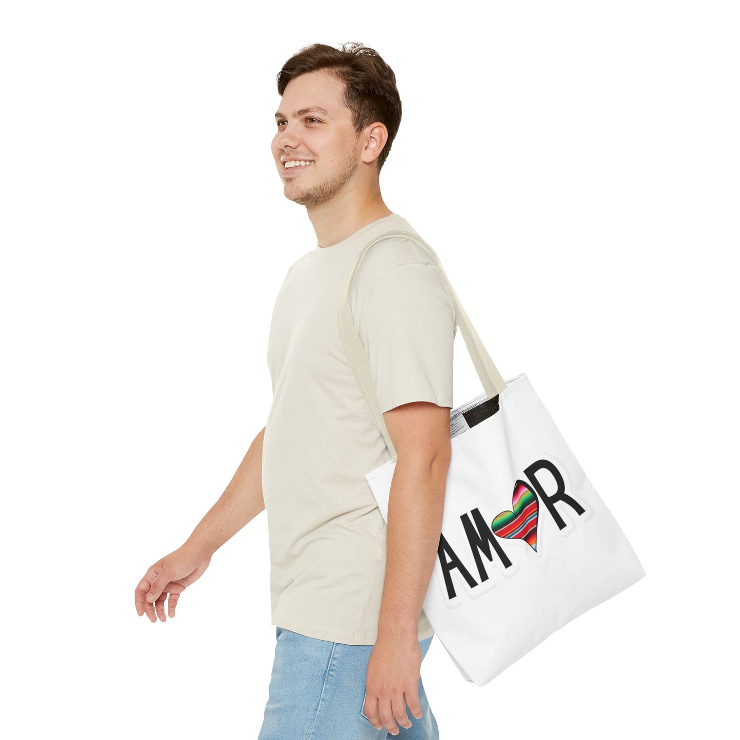 Amor Serape Tote Bag