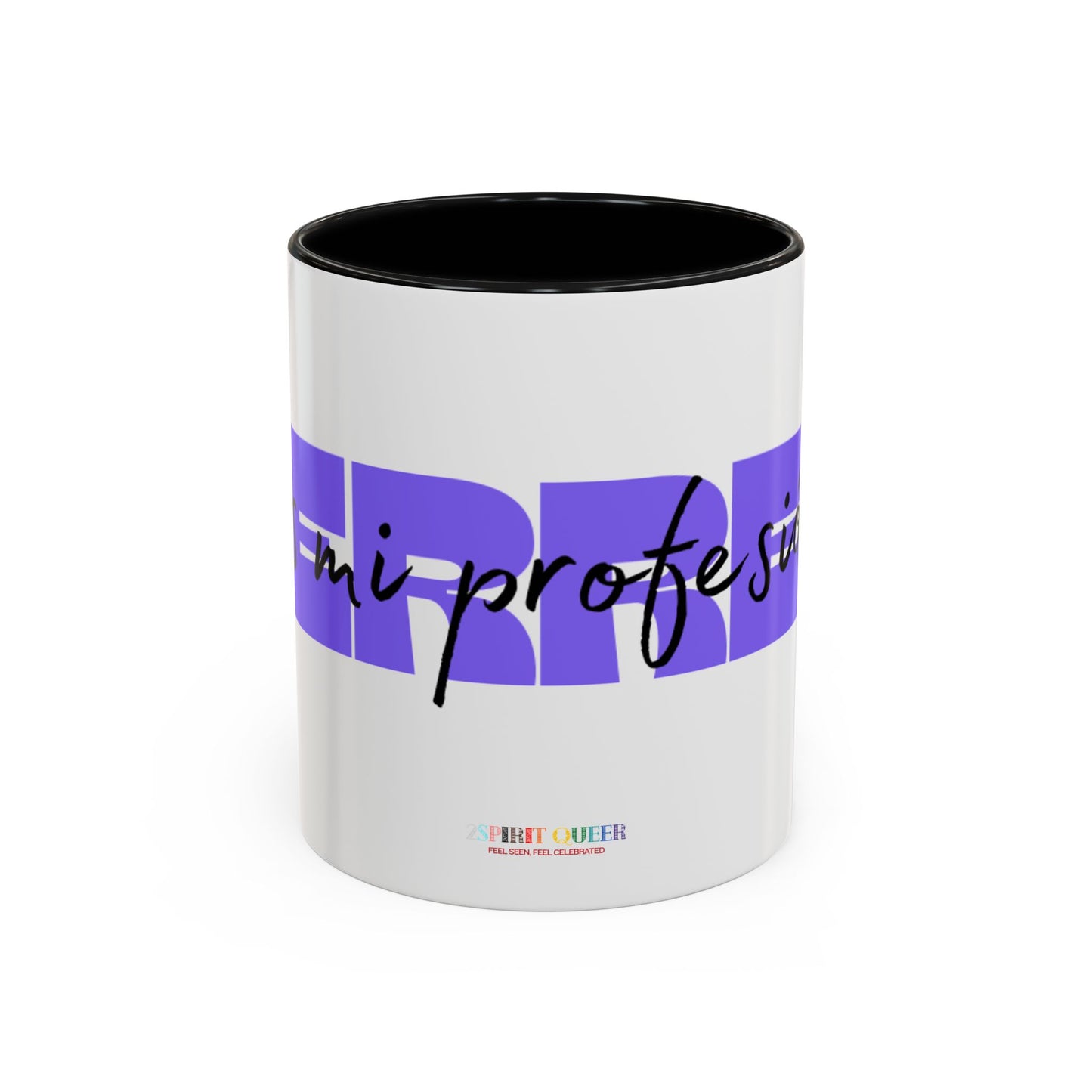 Perreo Es Mi Profesion Purple Coffee Mug