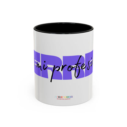 Perreo Es Mi Profesion Purple Coffee Mug