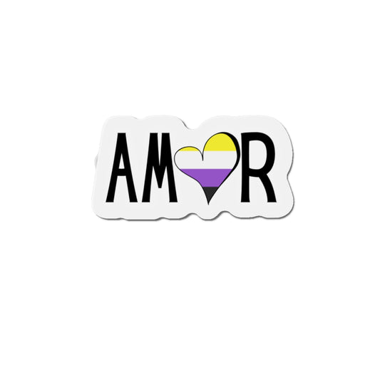 Amor Non Binary Die-Cut Magnet