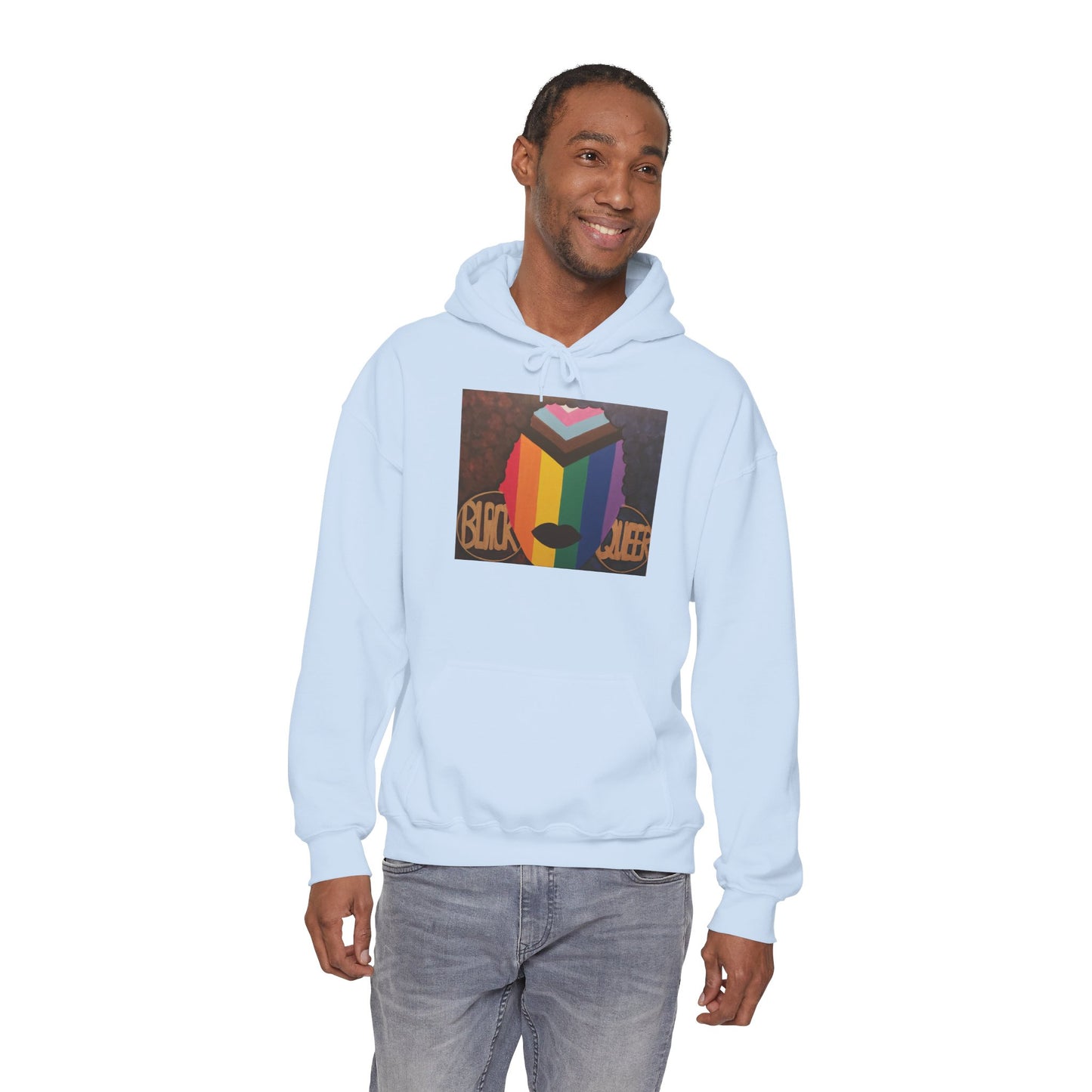 Black and Queer Hooded Sweatshirt