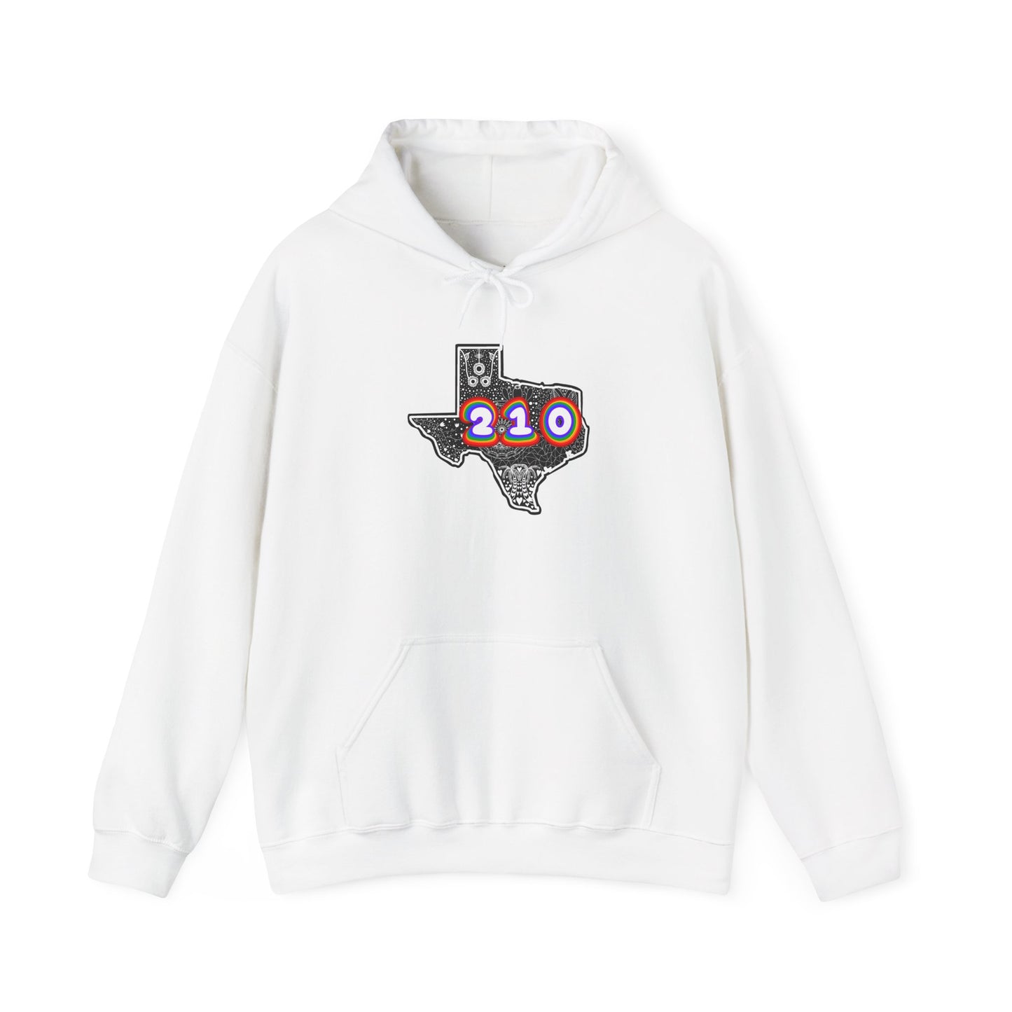 Texas 210 Hooded Sweatshirt
