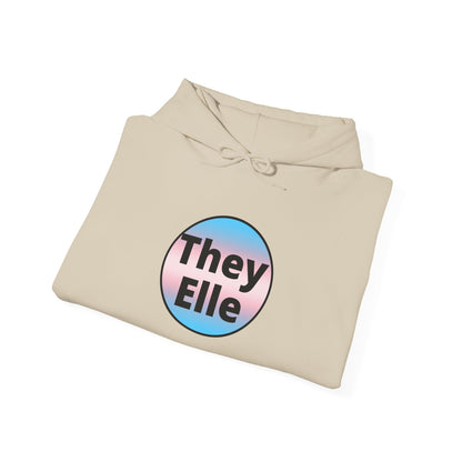 They / Elle Trans Hooded Sweatshirt