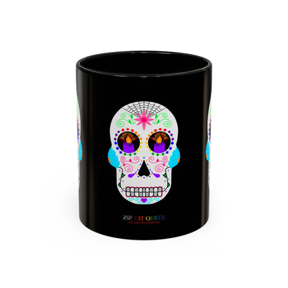Queer Sugar Skull Coffee Mug