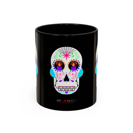 Queer Sugar Skull Coffee Mug