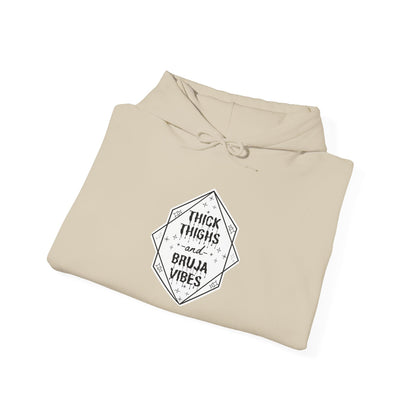 Thick Thighs Bruja Vibes Hooded Sweatshirt