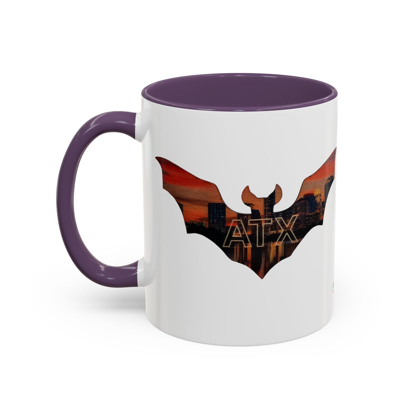 ATX Skyline Bat Coffee Mug