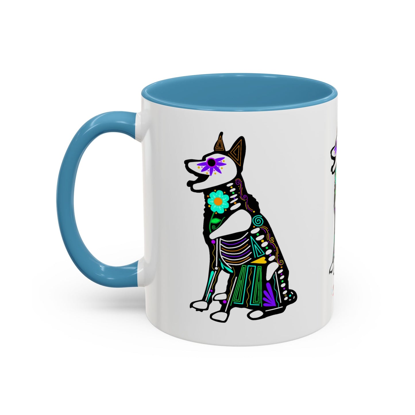 Dia de los Muertos German Shepard Coffee Mug