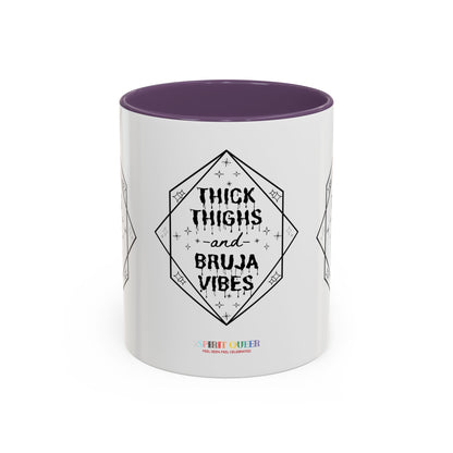 Thick Thighs Bruja Vibes Coffee Mug