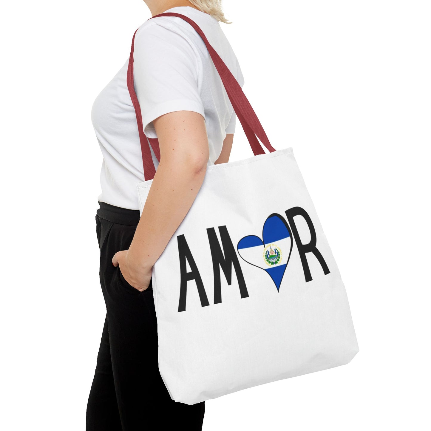 Amor El Salvador Tote Bag