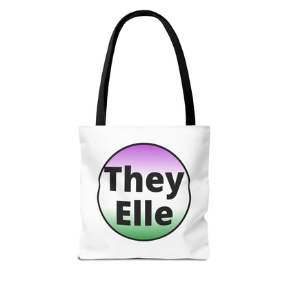 They/Elle - Gender NonConforming Tote Bag