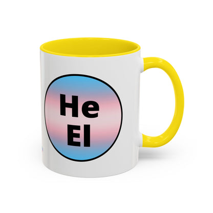 He/El Trans Accent Coffee Mug