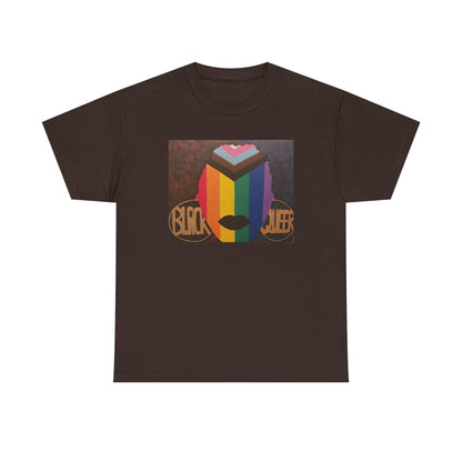Black and Queer Heavy Cotton Tee