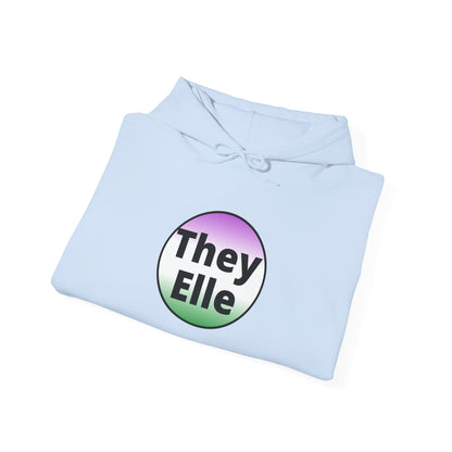 They/Elle Gender NonConforming Hooded Sweatshirt