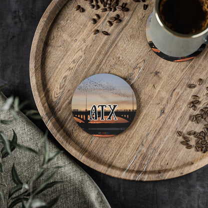 ATX Bat Bridge Coasters