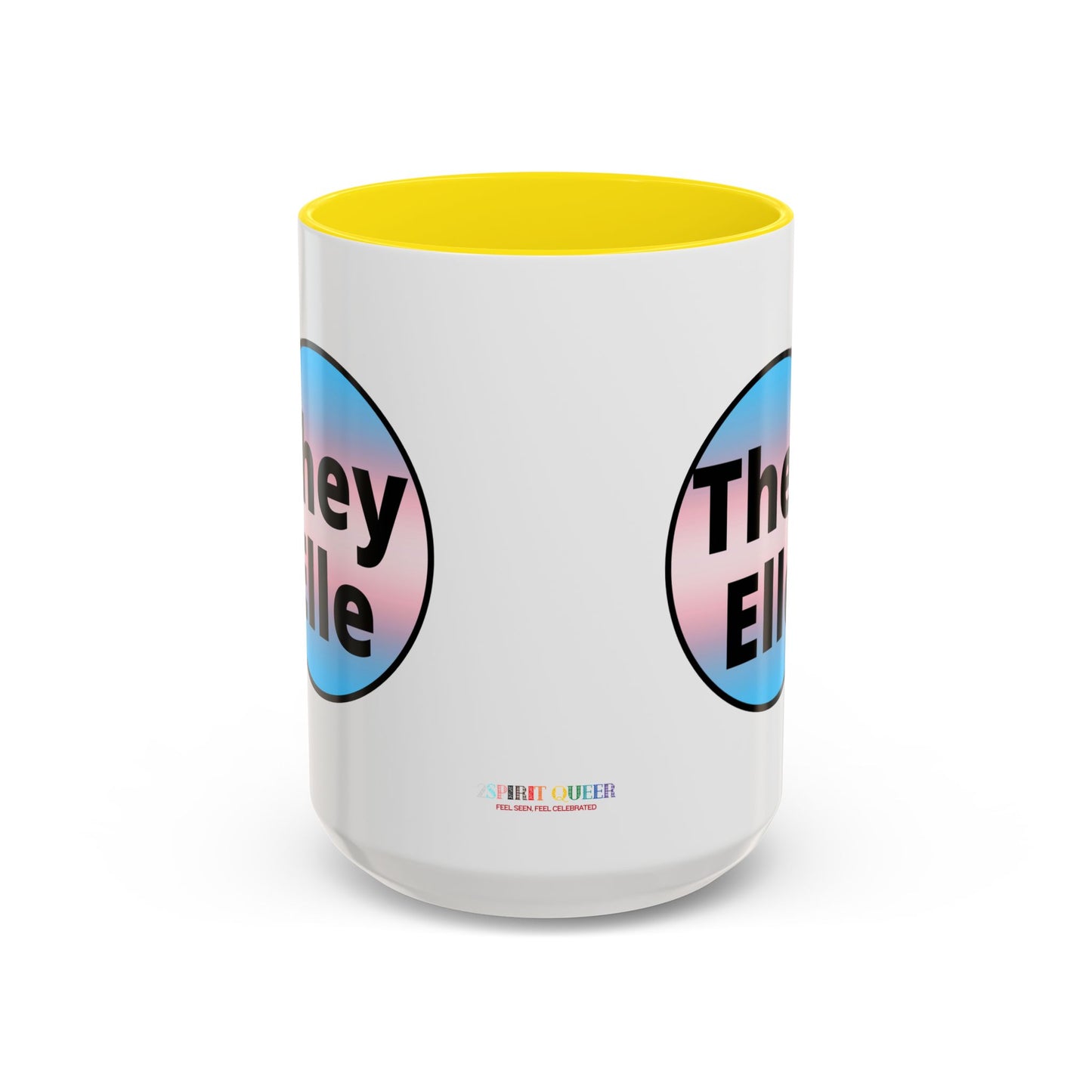 They / Elle Trans Coffee Mug