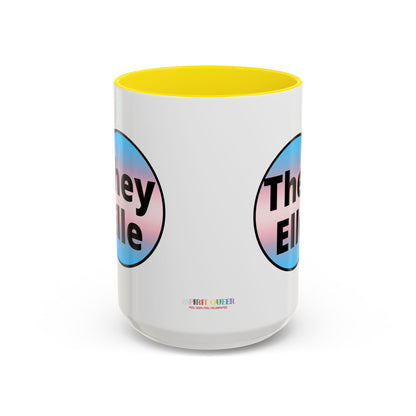 They / Elle Trans Coffee Mug