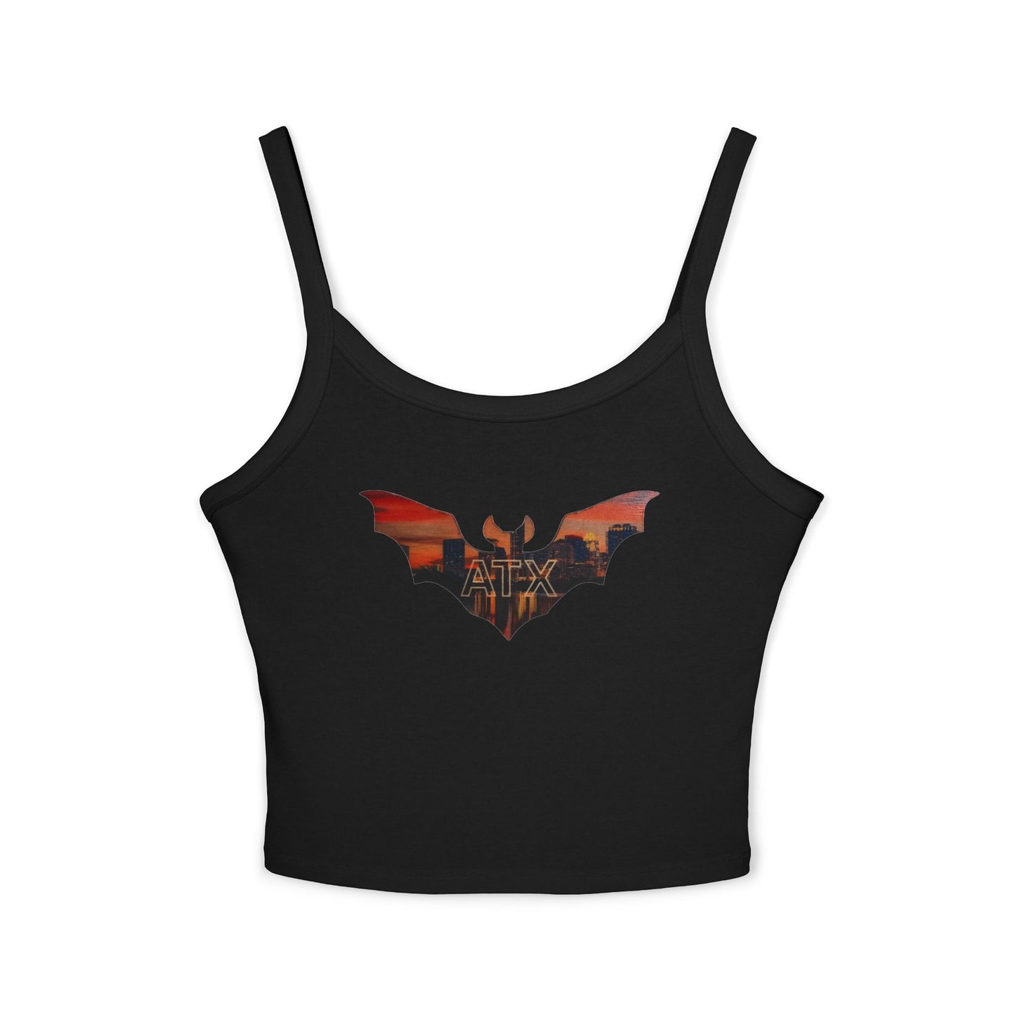 ATX Skyline Bat Spaghetti Strap Tank Top