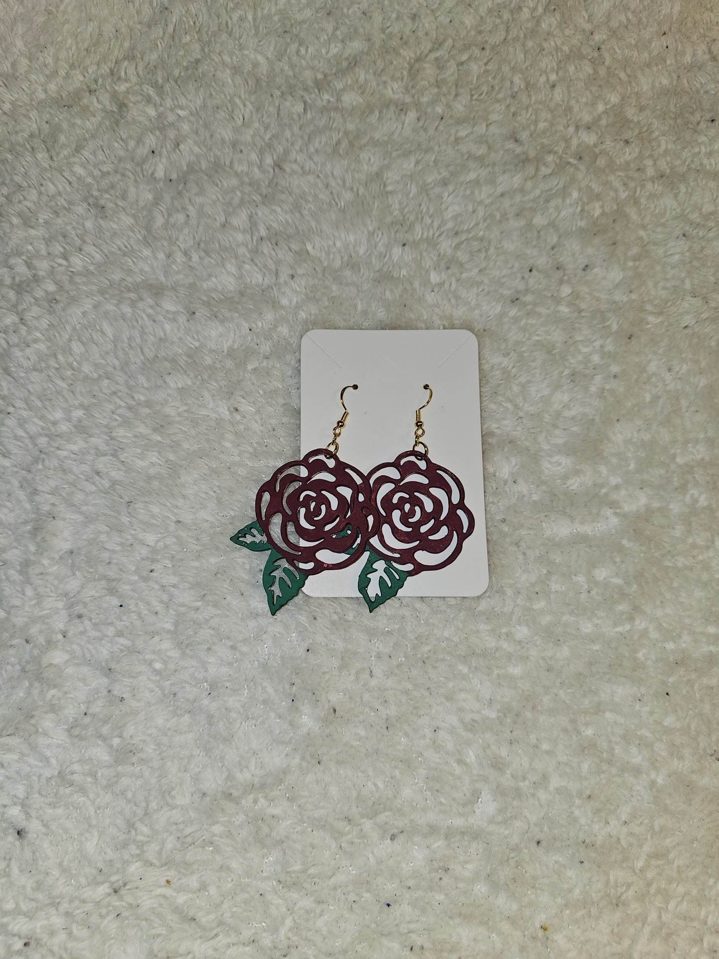 Rose Earrings