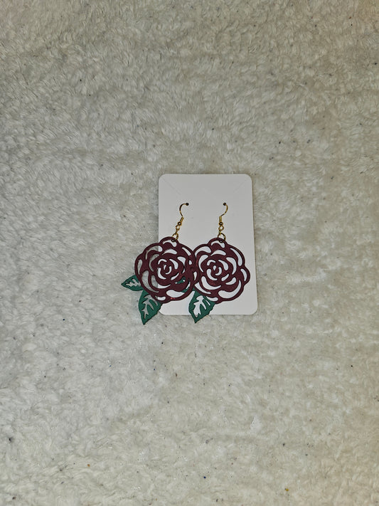 Rose Earrings