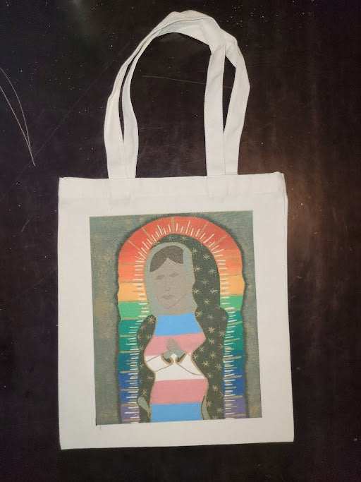 La Virgen Canvas Tote Bag