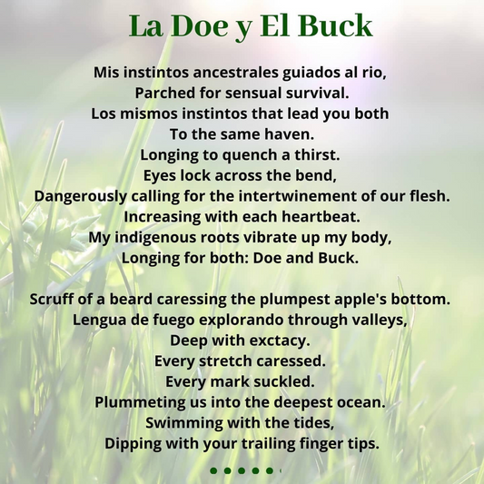 Poem: La Doe y El Buck