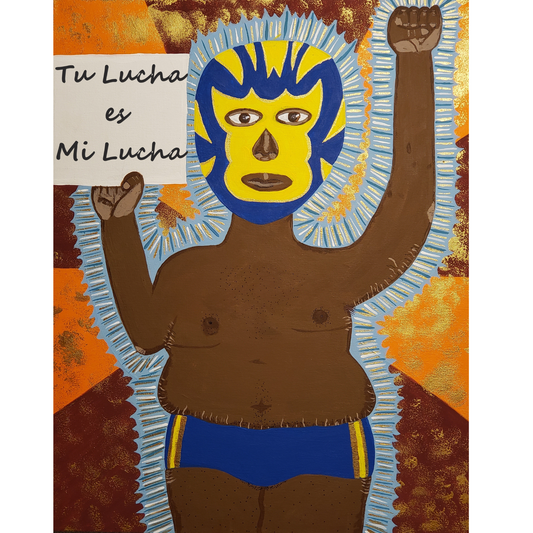 Luchadorx (Art Print)