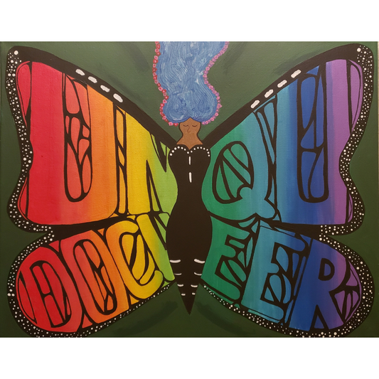 UndocuQueer Acrylic on Canvas *Pre-order