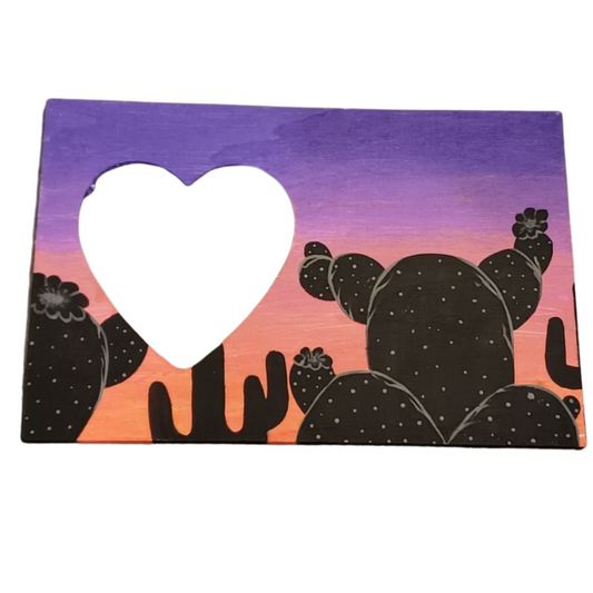 Cacti Sunset Frame