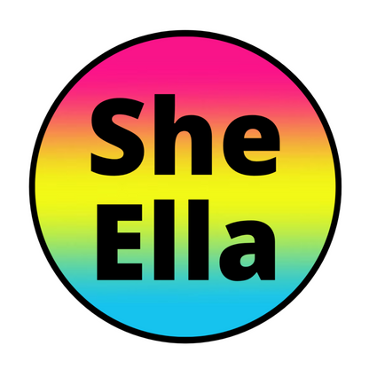 She/Ella Stickers