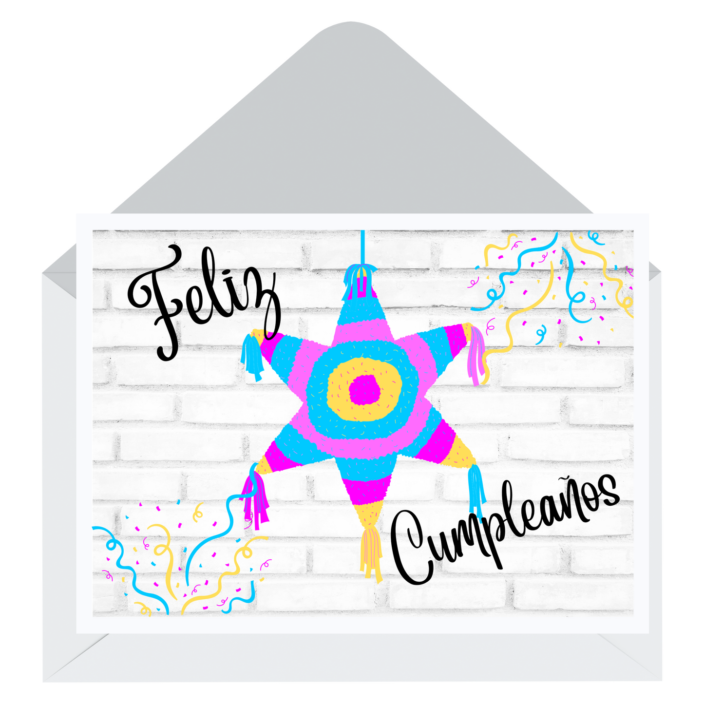 Feliz Cumpleanos Card - Pan