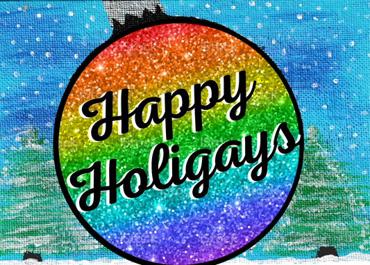 Happy Holigays Card