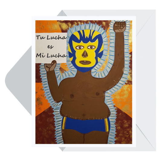 Luchador Card